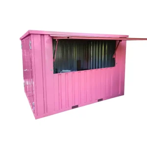 XL 3×2 m Demountable Bar Container, Pink RAL 3015
