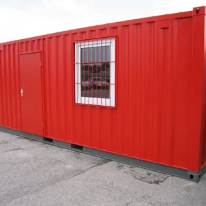 Site container and bungalow