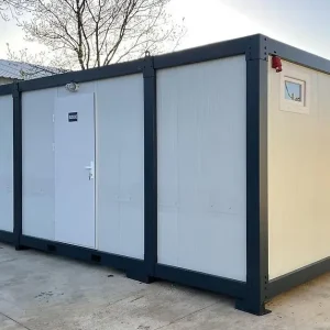 Sanitary container, 6 units (shower + sink) | Shower container 240 x 600, new